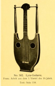 Lyra-guitar, French, 1st quarter of the 19th century