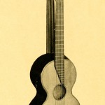 Double-Guitar (prim- and terz-guitar), German work from first half of the 19th century